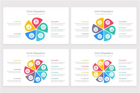 Circle Infographics Powerpoint Template Nulivo Market
