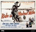 RIDE A VIOLENT MILE, US lobbycard, bottom right: Penny Edwards, John ...