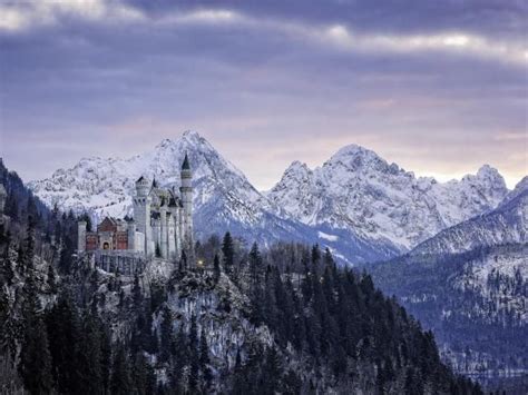 Neuschwanstein Castle Bavaria Germany Wallpaper Hd Nature 4k