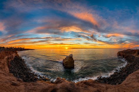 Sunset Cliffs San Diego Landscape Photography