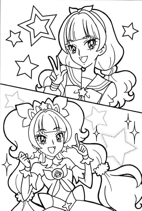 #Precure | Cool coloring pages, Art pages, Coloring pictures
