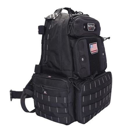 Gps Tactical Range Backpack Tall Black