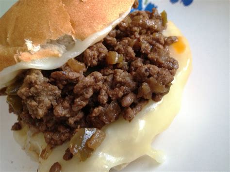 Philly cheesesteak sloppy joes combine the cheesy goodness of a philly cheesesteak and the easy classic sloppy joe. Philly Cheese Steak Sloppy Joes | Sparks from the Kitchen