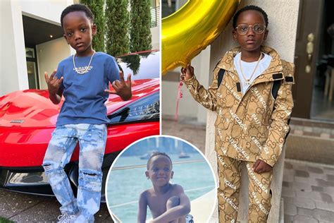 Inside Luxury Life Of 9 Year Old Rapper Super Siah Worth £4million As He Poses With Supercars