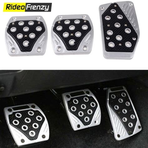 Sporty Car Foot Pedal Kit Online India Buy Car Pedal Covers Extenders