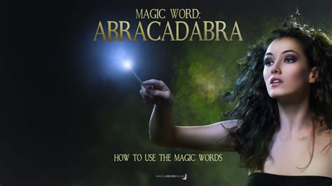 Magic Words Abracadabra Magical Recipes Online