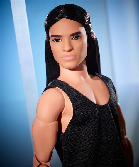 Barbie Looks Doll Ken Doll Long Brunette Hair Collector Barbie