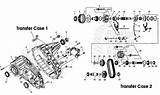 Borg Warner 4484 Transfer Case Parts