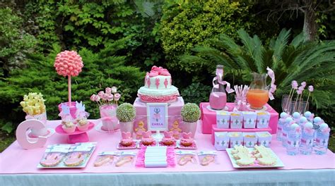 Mesas Baby Shower Para Nenas Bebeazultop