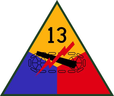 13 Armored Division Usa