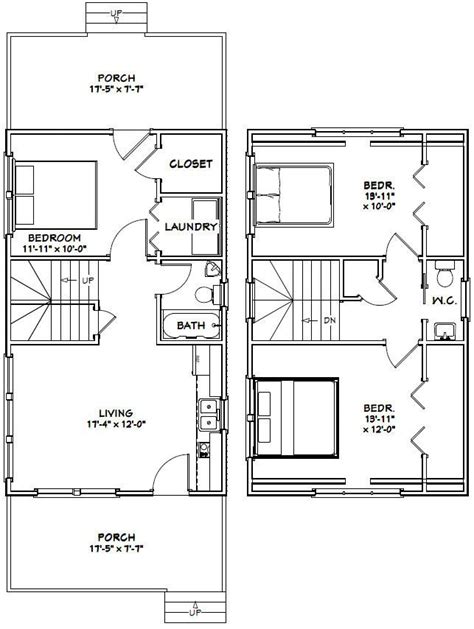 Tiny house means tiny size; 18x30 Tiny House -- #18X30H7I -- 999 sq ft - Excellent ...