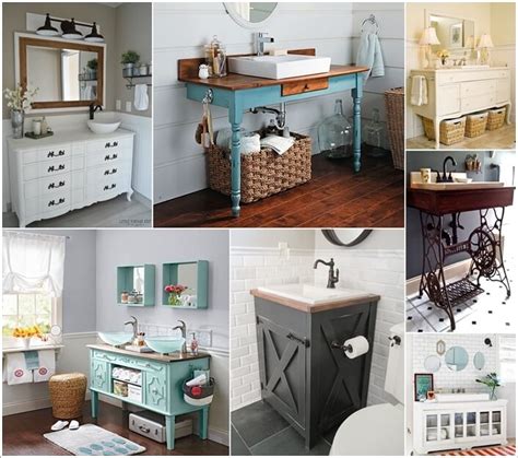 The varied drawer numbers and shelve patterns in each of the bathroom vanity plans gives an option to every diyer looking to enhance their bathroom's layout. 10 DIY Bathroom Vanity Designs You Will Admire
