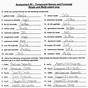 Formulas And Nomenclature Worksheets