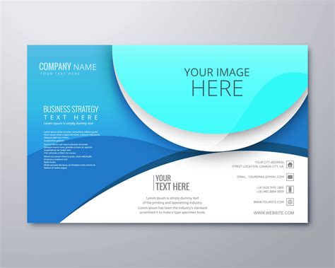 Abstract Creative Business Brochure Design Template Illustration 235250