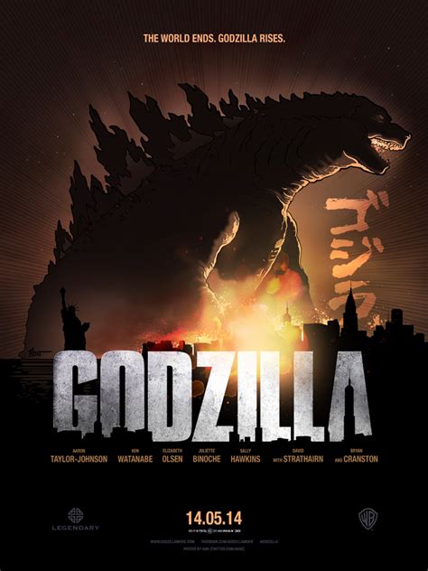 From wikipedia, the free encyclopedia. Godzilla 2014 / Poster by ADN-z on DeviantArt