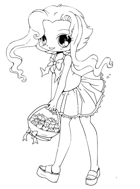 Chibi Coloring Pages To Download And Print For Free