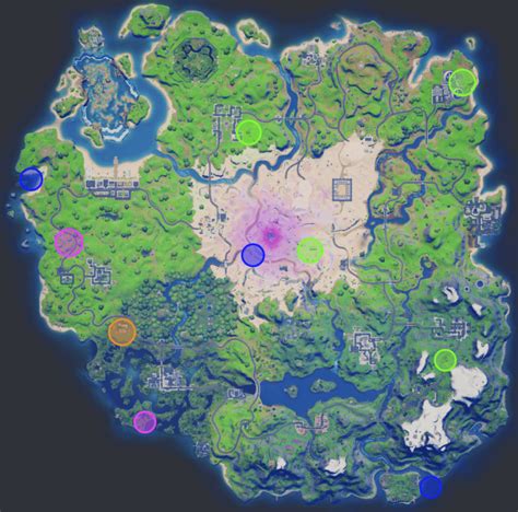 Fortnite Chapter 2 Season 5 Week 9 Xp Coins Locations Pro Game