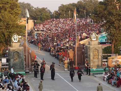 The Wagah Border Ceremony Has Been A Daily Military Practice That The