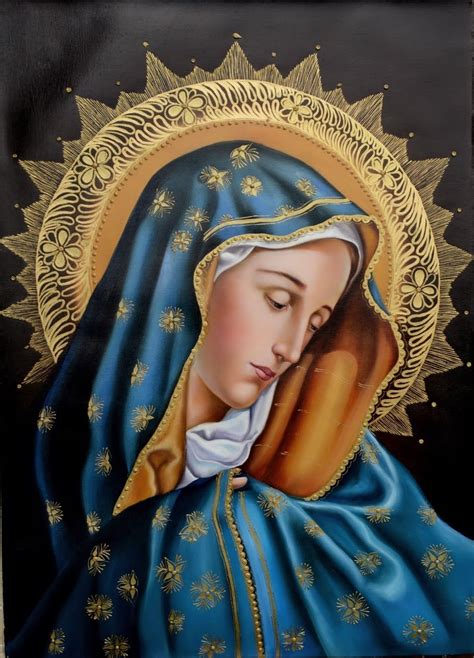 Pinturas Virgenes Y Arcangeles Figuras Religiosas Arte Virgen Mar A