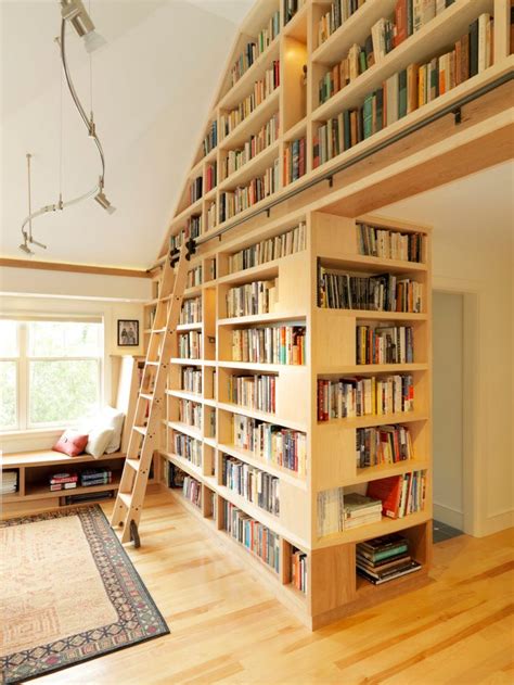 Floor To Ceiling Bookshelves Fine Homebuilding Home Library Design