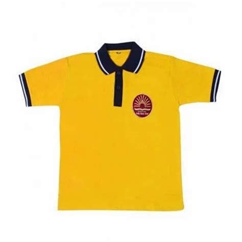 Cotton School Uniform T Shirt At Rs 120piece In Jabalpur Id 19777820397