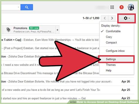 3 Ways To Access Gmail On Desktop Email Software Wikihow