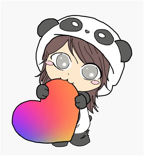 Chibi Character From Anime Tv Series Blends Panda Ani