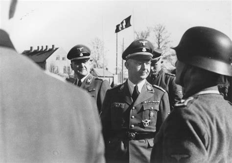 Himmler's megalomania, which included a plan to surrender to the western allies late in the war in order himmler attempted to slip out of germany disguised as a soldier, but was caught by the british. Reichsfuehrer-SS Heinrich Himmler [probably reviewing a ...