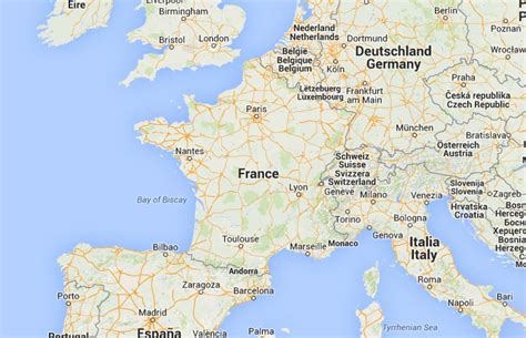Mapa De Francia Donde Est Queda Pa S Encuentra Localizaci N