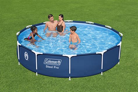 Bestway Fall Pool Party Acceptance Coleman Steel Pro 12′ X 33″ Round