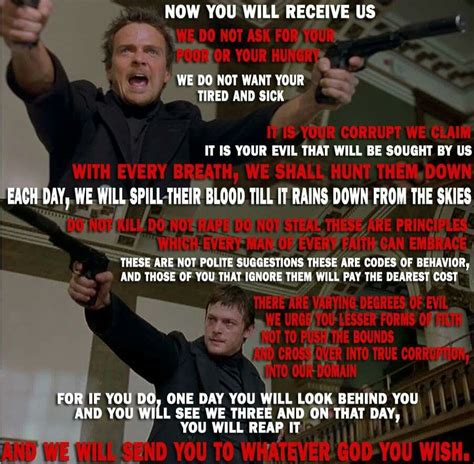 Pin By Gretchen Thompson On Movies Boondock Saints Quotes Boondock