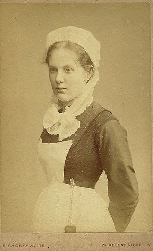 Cdv Victorian Era Nurse Vintage Nurse Victorian Era Historical Costume