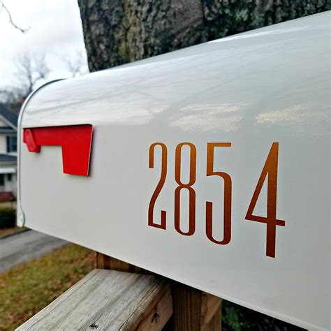 500 (number) — for other uses, see house number — noun a) the single object or multiple objects attached to a building (or an object. Ultra Modern Tall Mailbox Numbers | Newmerals