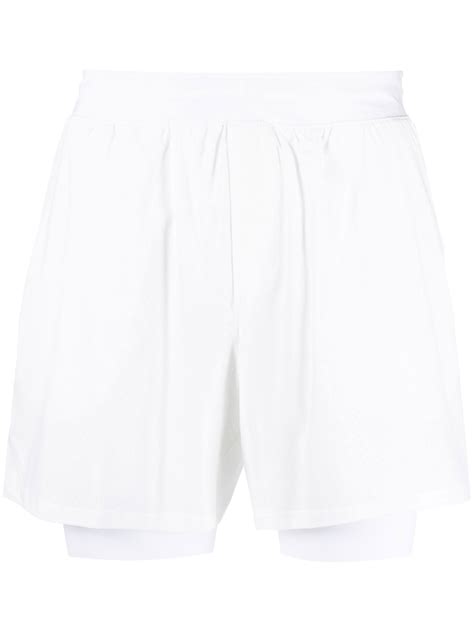 Lululemon White Vented 6 Inch Tennis Shorts Browns