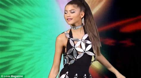 Zendaya Gets Her Groove On In Latest Love Christmas Advent Video Daily Mail Online