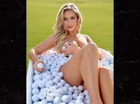 Golf Star Paige Spiranac Poses Naked In Tub Full Of Balls Jan