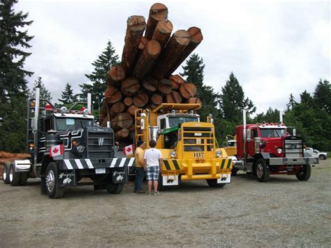 Off Road Logging Trucks Big Off Highway Logging Trucks From Vancouver