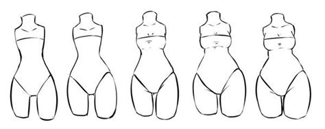 Body Type Drawing Art Reference Body Sketches