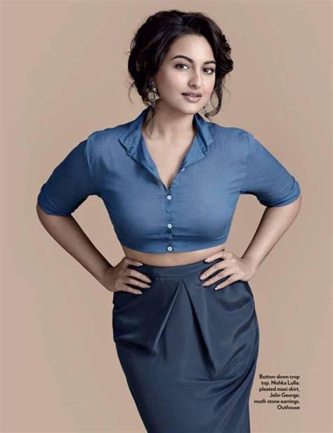 Sonakshi Sinhas Hot Shoot For Marie Claire