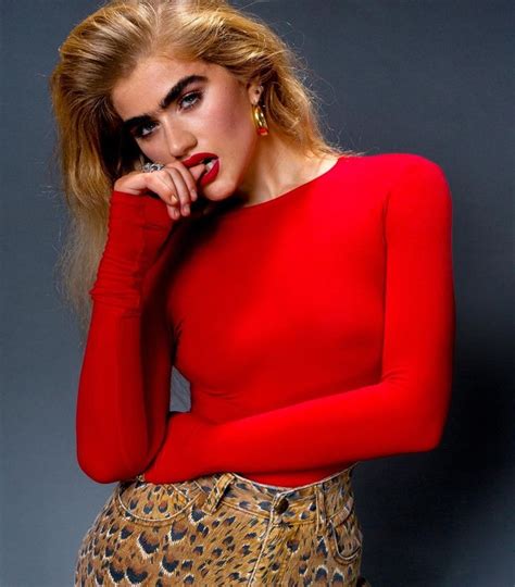 Sophia Hadjipanteli Unibrow Movement Model Popsugar Beauty Fashion