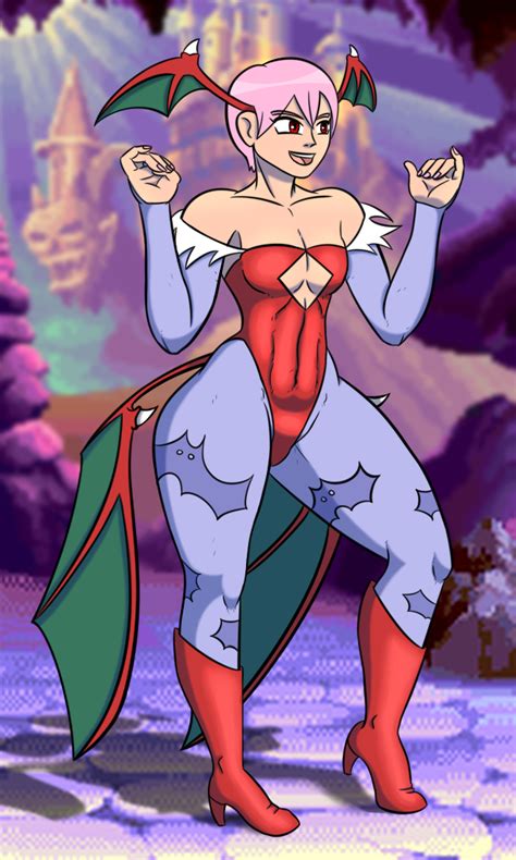 Rule 34 Clothed Darkstalkers Fanart Flat Chest Flat Chested Fully