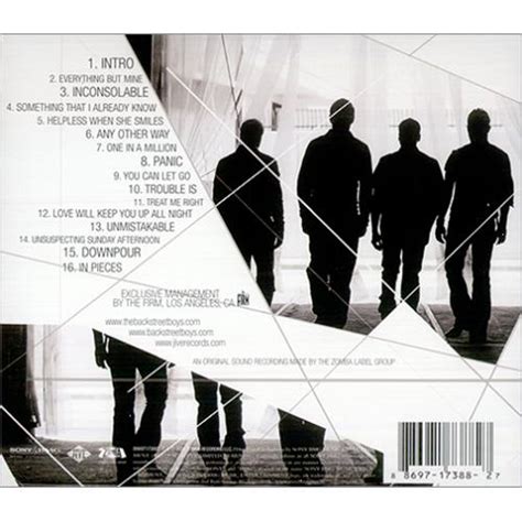 Backstreet Boys Unbreakable Australian Cd Album Cdlp 425445