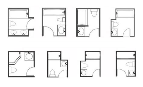 Bathroom Floor Plans For Small Spaces Flooring Ideas