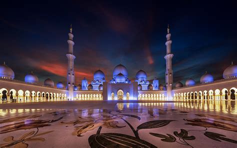 Download Wallpapers Sheikh Zayed Mosque Abu Dhabi Sheikh Zayed Grand