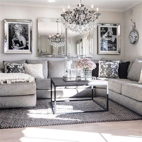 Black And Silver Home Decor Inspirational Living Room Decor Ideas