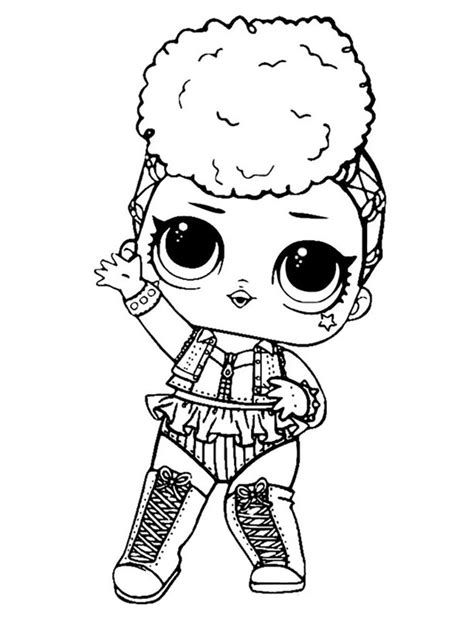 Queen Bee Lol Coloring Pages Bee Coloring Pages Queen Bee Lol Doll
