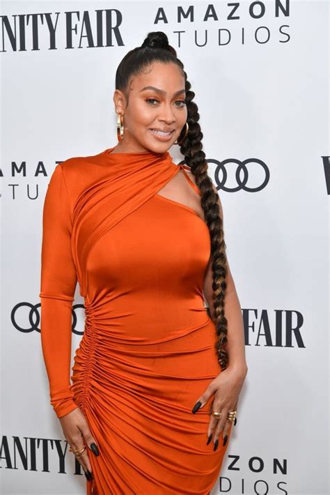 la la anthony of power fame gets called out by fans after actress showed off her curves in