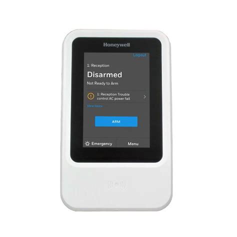 Honeywell Mpiktsprx Touch Keypad With Proximity Reader For