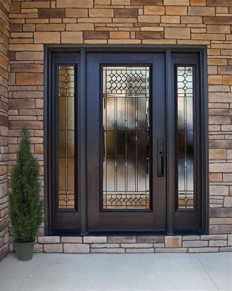 Beautiful And Durable Exterior Steel Doors With Glass