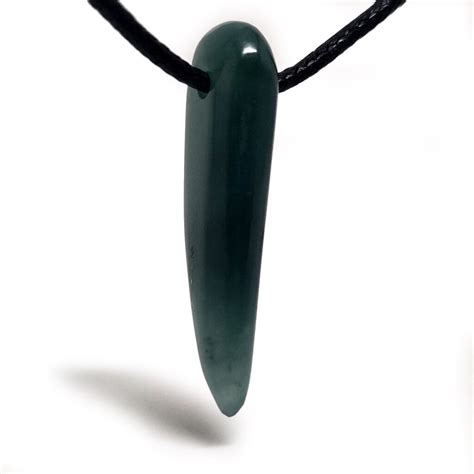 Jade Drilled Pendant The Fossil Cartel
